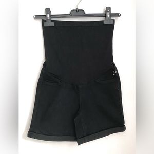 NWT 1822 Denim Maternity Shorts with Belly Band, Size 25